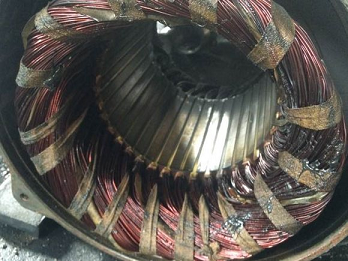 振動(dòng)電機(jī)燒毀