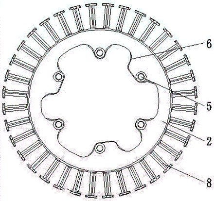 YVP變頻電機(jī)定子骨架